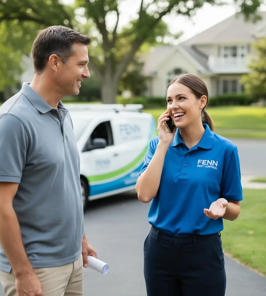 Fenn Pest Control customer support in Lewisville